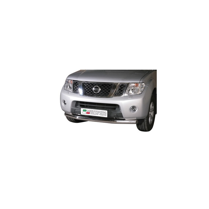 Bullbar Omologat RAR, Misutonida 4x4 Slash Bar, Culoare Negru, Nissan Navara 2010 - 2015 - EDK.ro