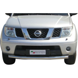 EC Homologated Bullbar, Misutonida 4x4 Slash Bar, Color Black, Nissan Pathfinder - EDK.ro