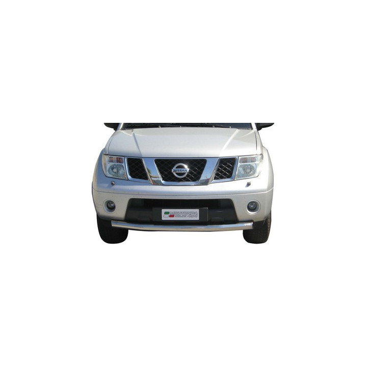 EC Homologated Bullbar, Misutonida 4x4 Slash Bar, Color Black, Nissan Pathfinder - EDK.ro