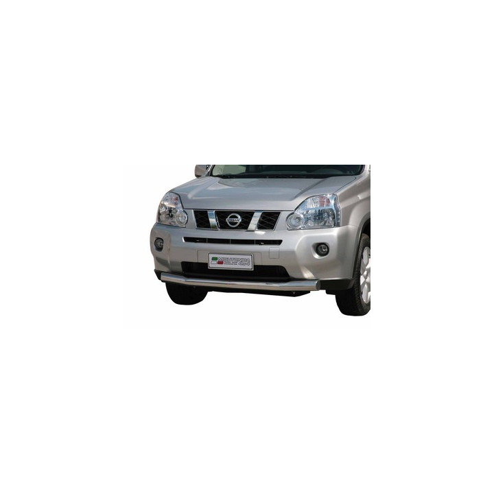 EC Homologated Bullbar, Misutonida 4x4 Slash Bar, Color Silver, Nissan X-Trail - EDK.ro