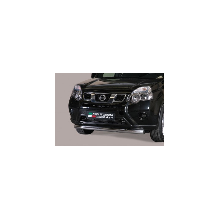 EC Homologated Bullbar, Misutonida 4x4 Slash Bar, Color Black, Nissan X-Trail - EDK.ro