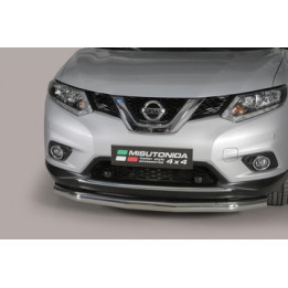 Bullbar Omologat RAR, Misutonida 4x4 Slash Bar, Culoare Negru, Nissan X-Trail - EDK.ro