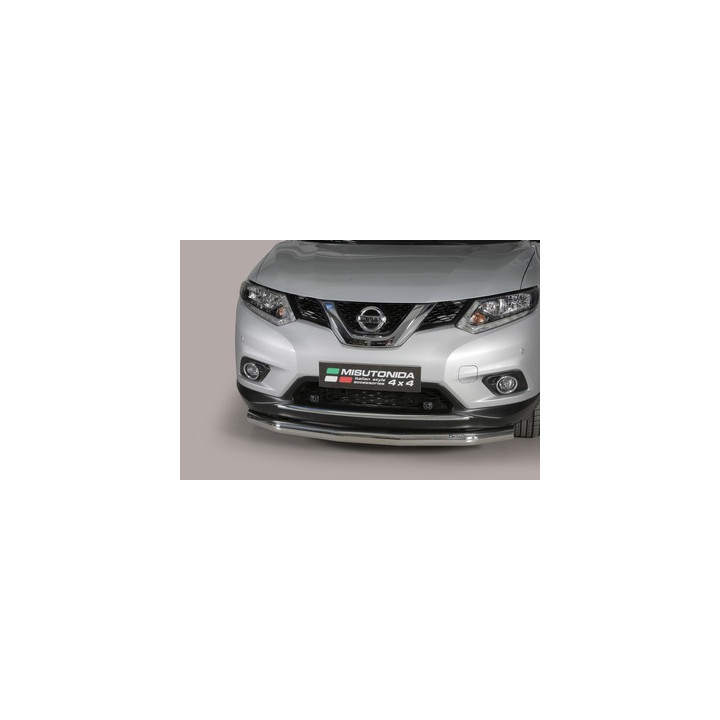 EC Homologated Bullbar, Misutonida 4x4 Slash Bar, Color Black, Nissan X-Trail - EDK.ro