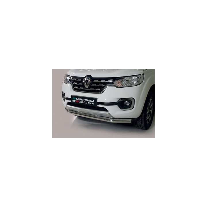 Bullbar Omologat RAR, Misutonida 4x4 Slash Bar, Culoare Negru, Renault Alaskan - EDK.ro