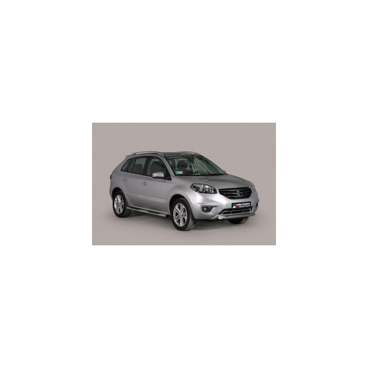 EC Homologated Bullbar, Misutonida 4x4 Slash Bar, Color Silver, Renault Koleos - EDK.ro