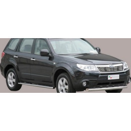 Bullbar Omologat RAR, Misutonida 4x4 Slash Bar, Culoare Negru, Subaru Forester - EDK.ro