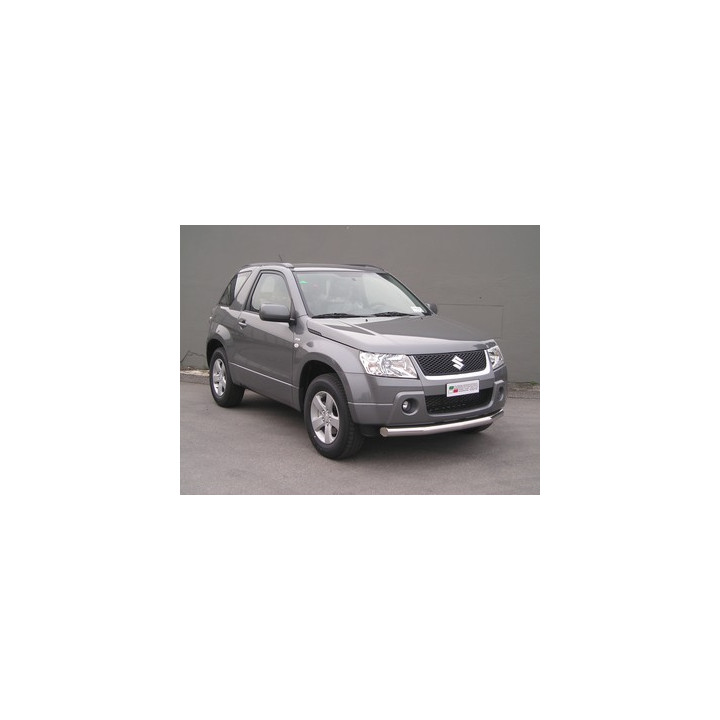 EC Homologated Bullbar, Misutonida 4x4 Slash Bar, Color Black, Suzuki Grand Vitara 2005 - 2008 - EDK.ro