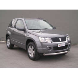 EC Homologated Bullbar, Misutonida 4x4 Slash Bar, Color Black, Suzuki Grand Vitara 2005 - 2008 - EDK.ro