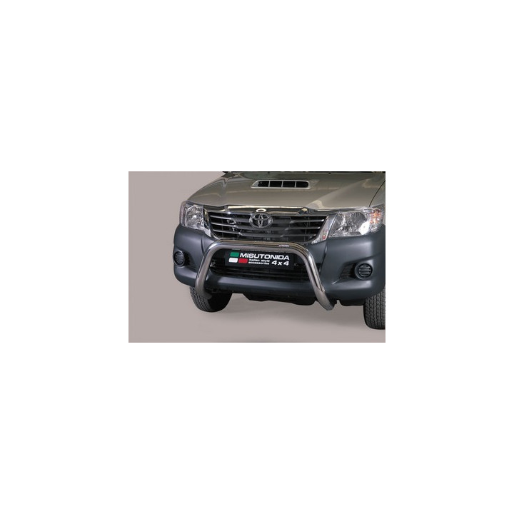 Bullbar Omologat RAR, Misutonida 4x4 Slash Bar, Culoare Negru, Toyota Hilux 2011 - 2015 - EDK.ro