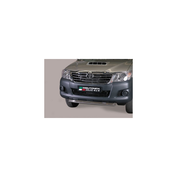 Bullbar Omologat RAR, Misutonida 4x4 Slash Bar, Culoare Negru, Toyota Hilux 2011 - 2015 - EDK.ro