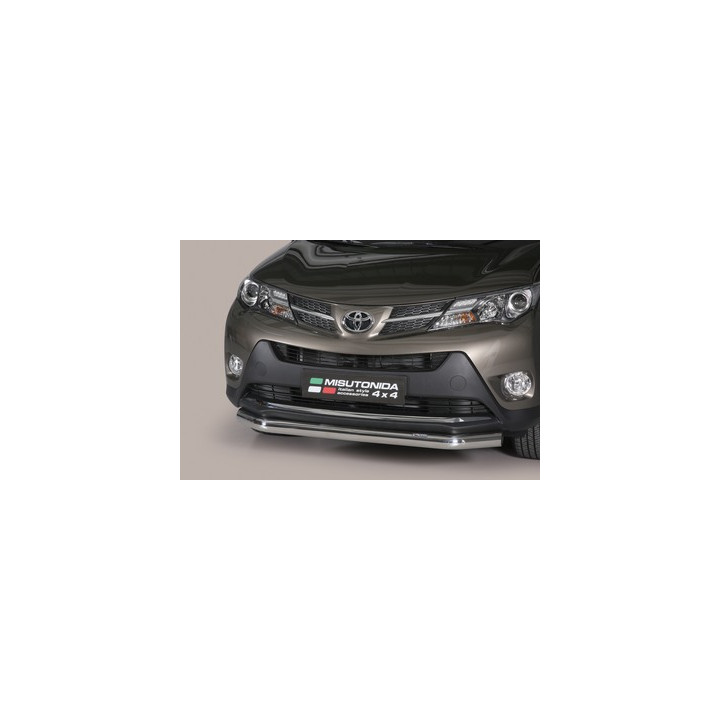 Bullbar Omologat RAR, Misutonida 4x4 Slash Bar, Culoare Argintiu, Toyota RAV4 - EDK.ro