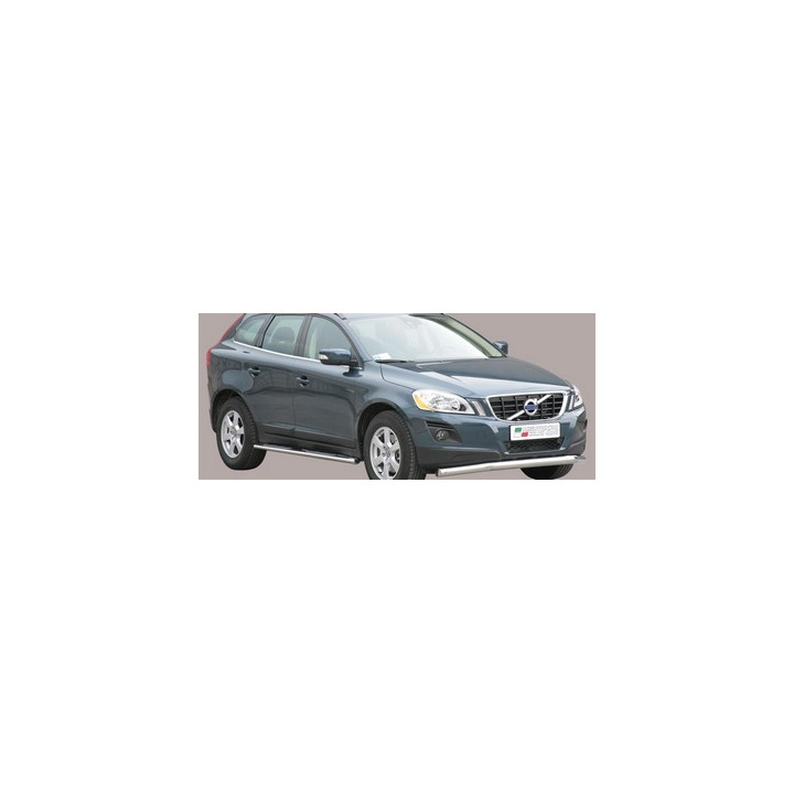 EC Homologated Bullbar, Misutonida 4x4 Slash Bar, Color Silver, Volvo XC60 - EDK.ro