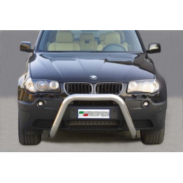 EC Homologated Bullbar, Misutonida 4x4 Super Bar, Color Black, BMW X3 - EDK.ro