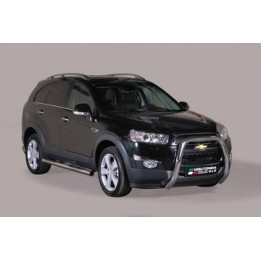 Bullbar Omologat RAR, Misutonida 4x4 Super Bar, Culoare Argintiu, Chevrolet Captiva - EDK.ro