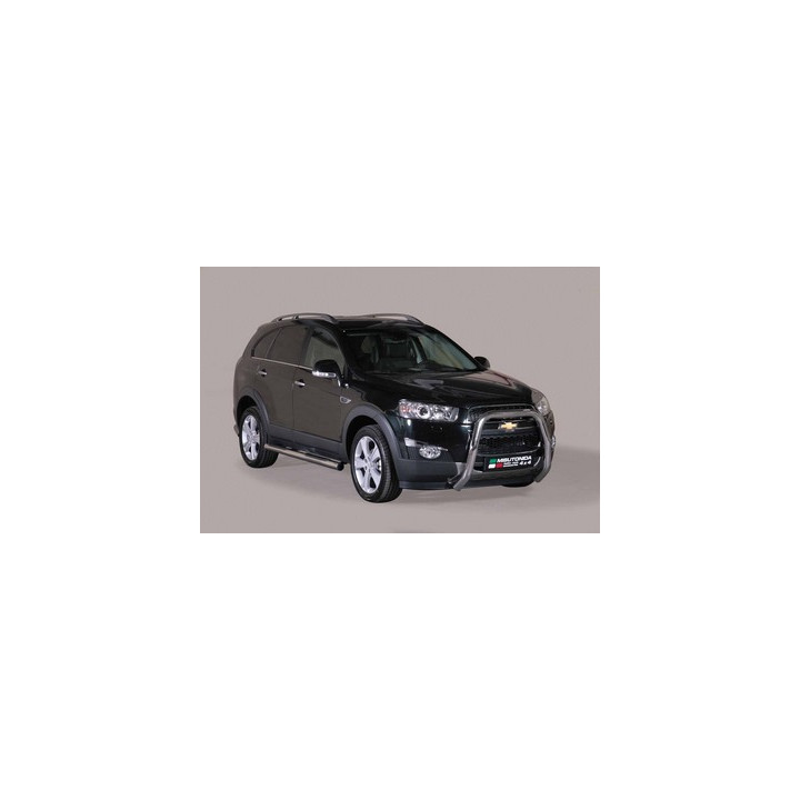 Bullbar Omologat RAR, Misutonida 4x4 Super Bar, Culoare Argintiu, Chevrolet Captiva - EDK.ro