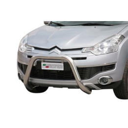 Bullbar Omologat RAR, Misutonida 4x4 Super Bar, Culoare Argintiu, Citroën C-Crosser - EDK.ro
