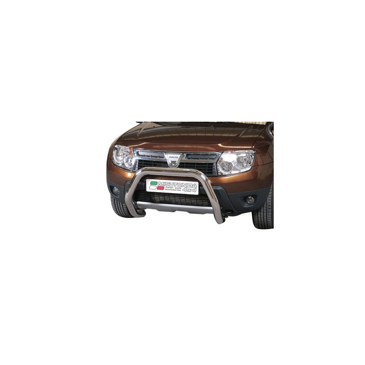 EC Homologated Bullbar, Misutonida 4x4 Super Bar, Color Silver, Dacia Duster - EDK.ro