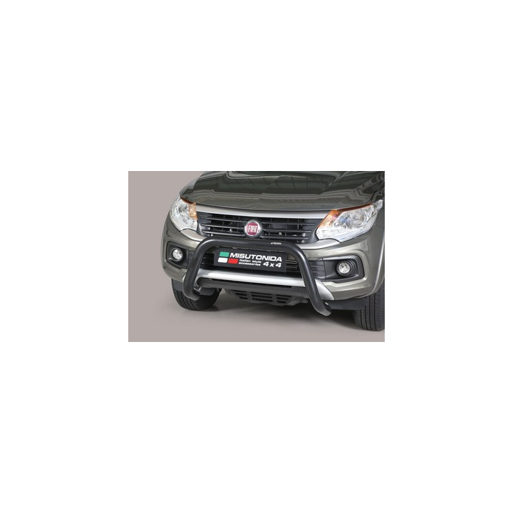 EC Homologated Bullbar, Misutonida 4x4 Super Bar, Color Black, Fiat Fullback - EDK.ro
