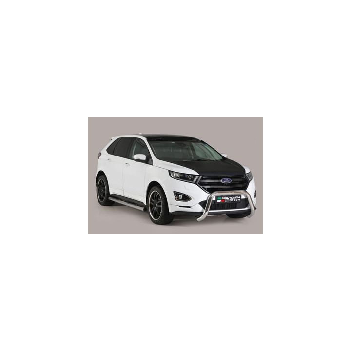 EC Homologated Bullbar, Misutonida 4x4 Super Bar, Color Silver, Ford Edge - EDK.ro