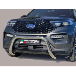 Bullbar Omologat RAR, Misutonida 4x4 Super Bar, Culoare Negru, Ford Explorer - EDK.ro