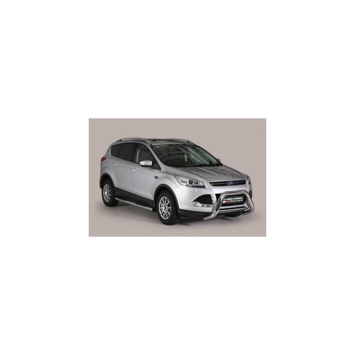 EC Homologated Bullbar, Misutonida 4x4 Super Bar, Color Black, Ford Kuga - EDK.ro