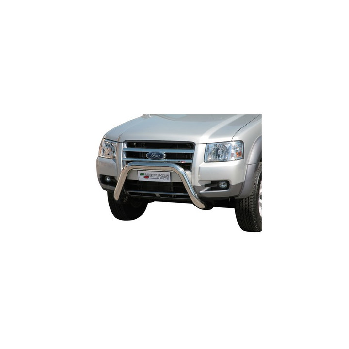 Bullbar Omologat RAR, Misutonida 4x4 Super Bar, Culoare Argintiu, Ford Ranger 2007 - 2009 - EDK.ro