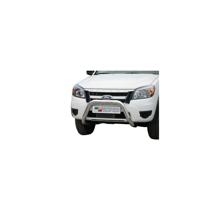 Bullbar Omologat RAR, Misutonida 4x4 Super Bar, Culoare Argintiu, Ford Ranger 2009 - 2011 - EDK.ro