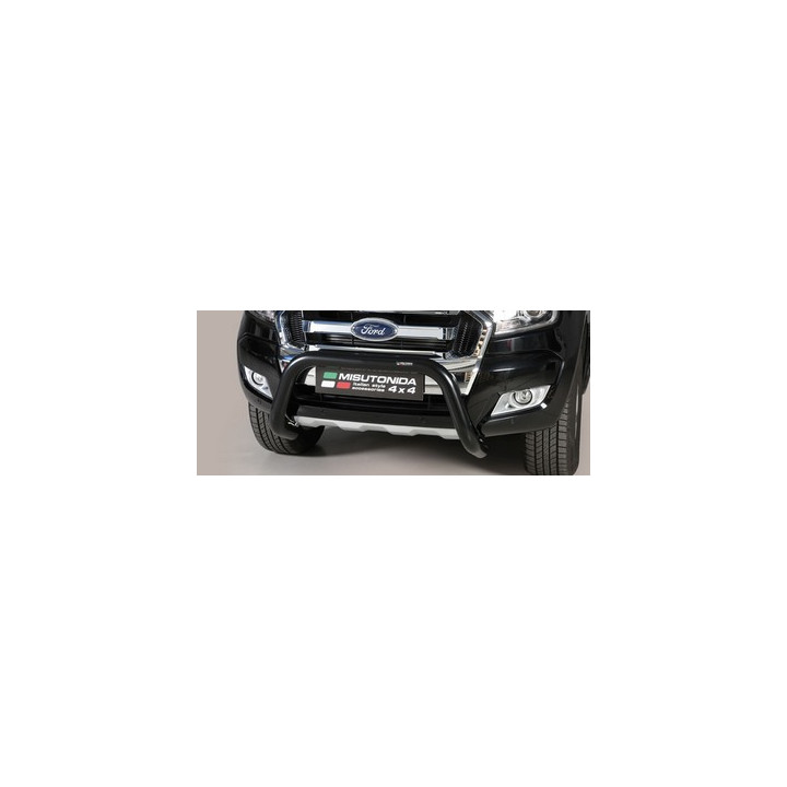 Bullbar Omologat RAR, Misutonida 4x4 Super Bar, Culoare Negru, Ford Ranger 2019 - 2022 - EDK.ro