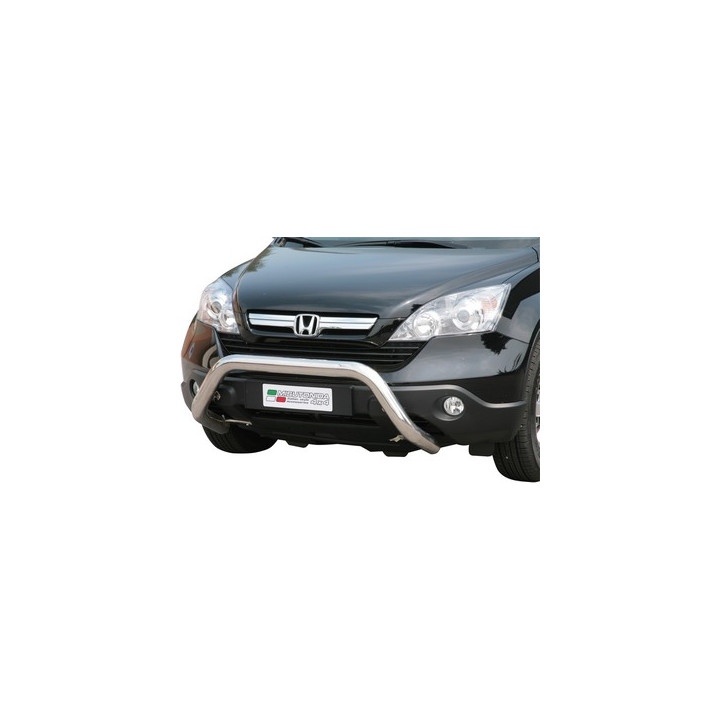 EC Homologated Bullbar, Misutonida 4x4 Super Bar, Color Silver, Honda CR-V - EDK.ro