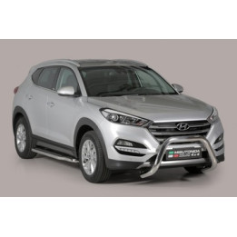 Bullbar Omologat RAR, Misutonida 4x4 Super Bar, Culoare Negru, Hyundai Tucson - EDK.ro