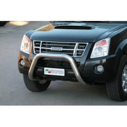 Bullbar Omologat RAR, Misutonida 4x4 Super Bar, Culoare Argintiu, Isuzu D-Max - EDK.ro