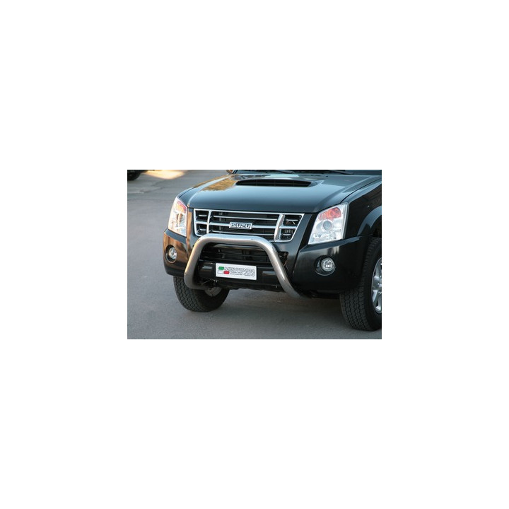 EC Homologated Bullbar, Misutonida 4x4 Super Bar, Color Silver, Isuzu D-Max - EDK.ro