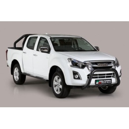 EC Homologated Bullbar, Misutonida 4x4 Super Bar, Color Black, Isuzu D-Max 2012 - 2019 - EDK.ro