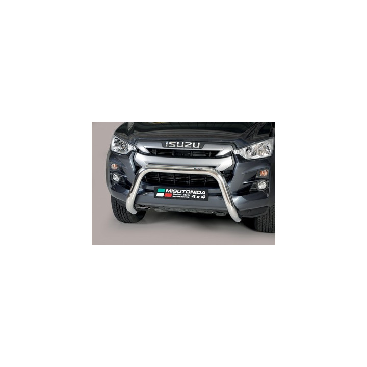 Bullbar Omologat RAR, Misutonida 4x4 Super Bar, Culoare Argintiu, Isuzu D-Max 2020 - 2023 - EDK.ro