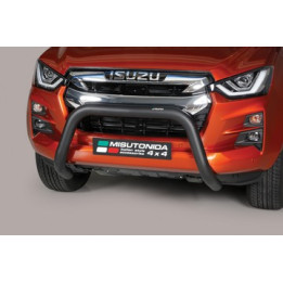 EC Homologated Bullbar, Misutonida 4x4 Super Bar, Color Black, Isuzu D-Max 2020 - 2023 - EDK.ro