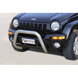 EC Homologated Bullbar, Misutonida 4x4 Super Bar, Color Black, Jeep Cherokee - EDK.ro