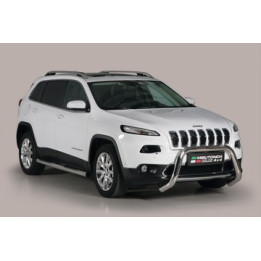 Bullbar Omologat RAR, Misutonida 4x4 Super Bar, Culoare Argintiu, Jeep Cherokee - EDK.ro
