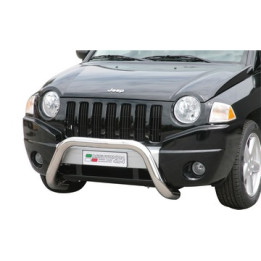 EC Homologated Bullbar, Misutonida 4x4 Super Bar, Color Silver, Jeep Compass - EDK.ro