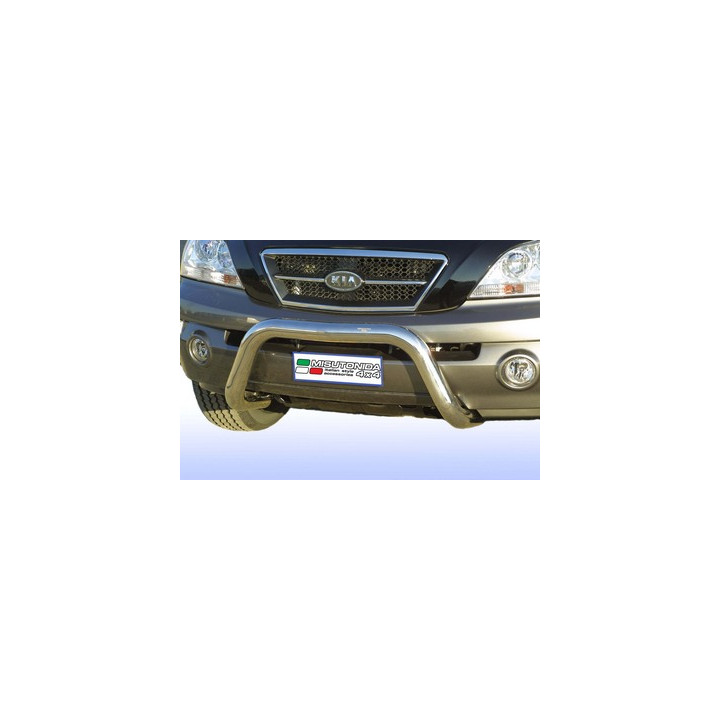 EC Homologated Bullbar, Misutonida 4x4 Super Bar, Color Silver, Kia Sorento - EDK.ro
