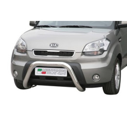 Bullbar Omologat RAR, Misutonida 4x4 Super Bar, Culoare Argintiu, Kia Soul - EDK.ro