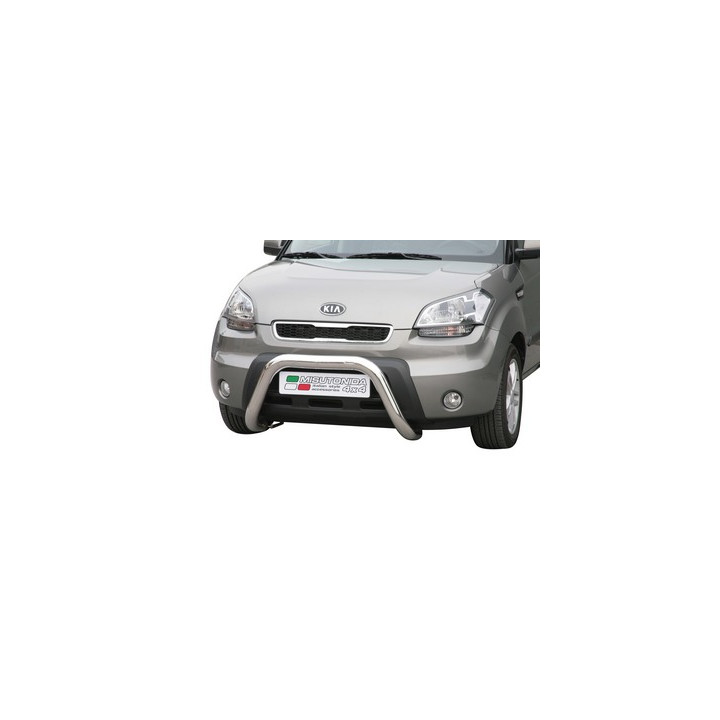 EC Homologated Bullbar, Misutonida 4x4 Super Bar, Color Black, Kia Soul - EDK.ro