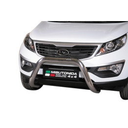 Bullbar Omologat RAR, Misutonida 4x4 Super Bar, Culoare Argintiu, Kia Sportage - EDK.ro
