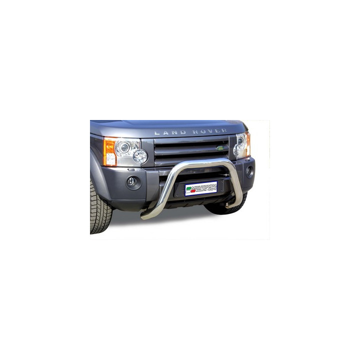 Bullbar Omologat RAR, Misutonida 4x4 Super Bar, Culoare Argintiu, Land Rover Discovery 3 - EDK.ro