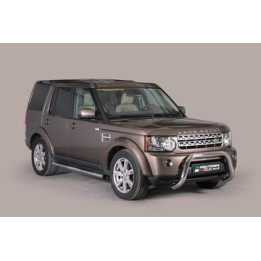 Bullbar Omologat RAR, Misutonida 4x4 Super Bar, Culoare Negru, Land Rover Discovery 4 - EDK.ro