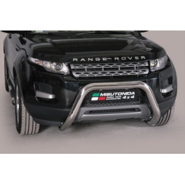 EC Homologated Bullbar, Misutonida 4x4 Super Bar, Color Black, Land Rover Range Rover Evoque - EDK.ro