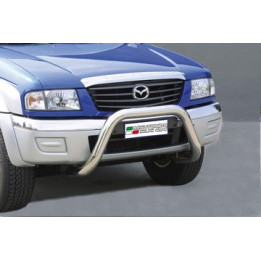 Bullbar Omologat RAR, Misutonida 4x4 Super Bar, Culoare Argintiu, Mazda B2500 2003 - 2006 - EDK.ro