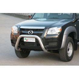 EC Homologated Bullbar, Misutonida 4x4 Super Bar, Color Silver, Mazda BT-50 - EDK.ro