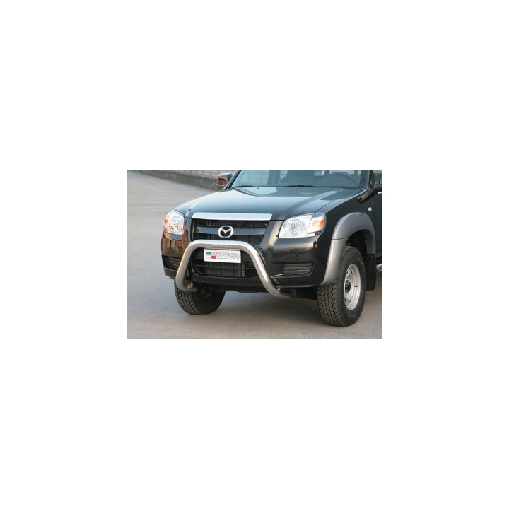 EC Homologated Bullbar, Misutonida 4x4 Super Bar, Color Silver, Mazda BT-50 - EDK.ro