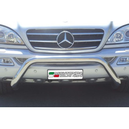 EC Homologated Bullbar, Misutonida 4x4 Super Bar, Color Silver, Mercedes-Benz ML - EDK.ro