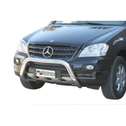 EC Homologated Bullbar, Misutonida 4x4 Super Bar, Color Silver, Mercedes-Benz ML - EDK.ro